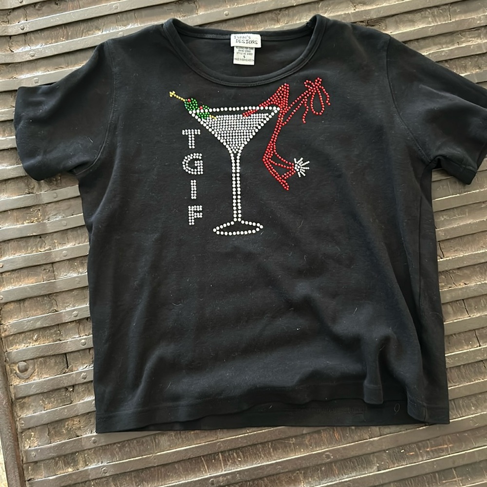 TGIF shirt.